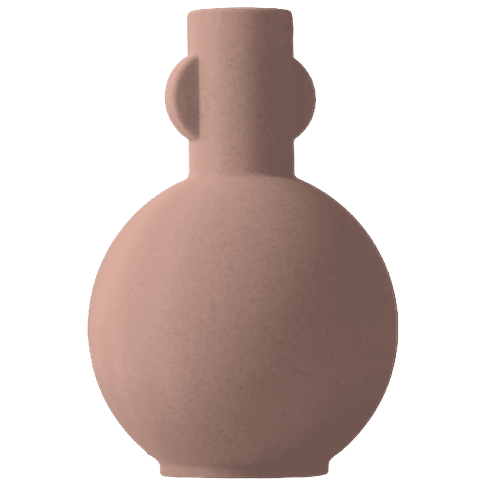 Nessa - Bolvormige Taps Sculpturale Moderne Vaas
