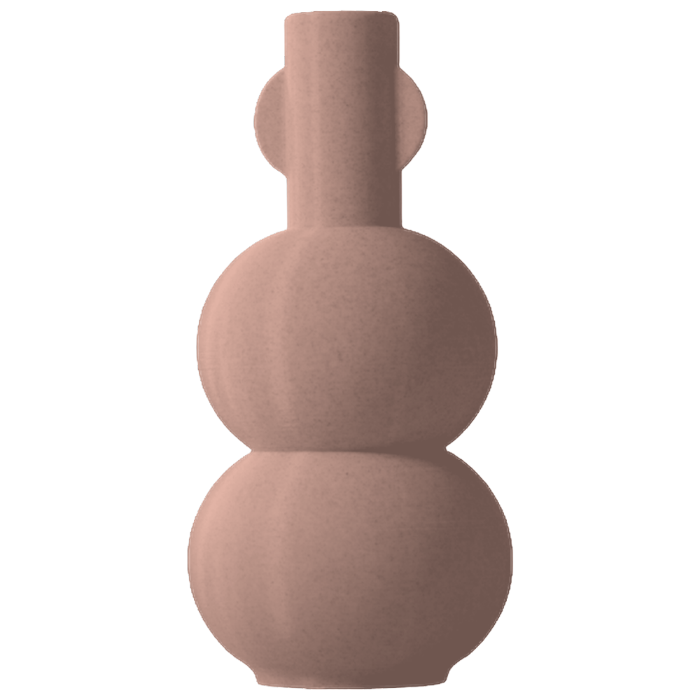 Zelma - Gestapelde Bolvormige Sculpturale Vaas