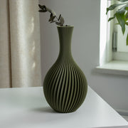 Iris - Spiraal Geribbelde Sculpturale Vaas — sfeer (1470412_4)