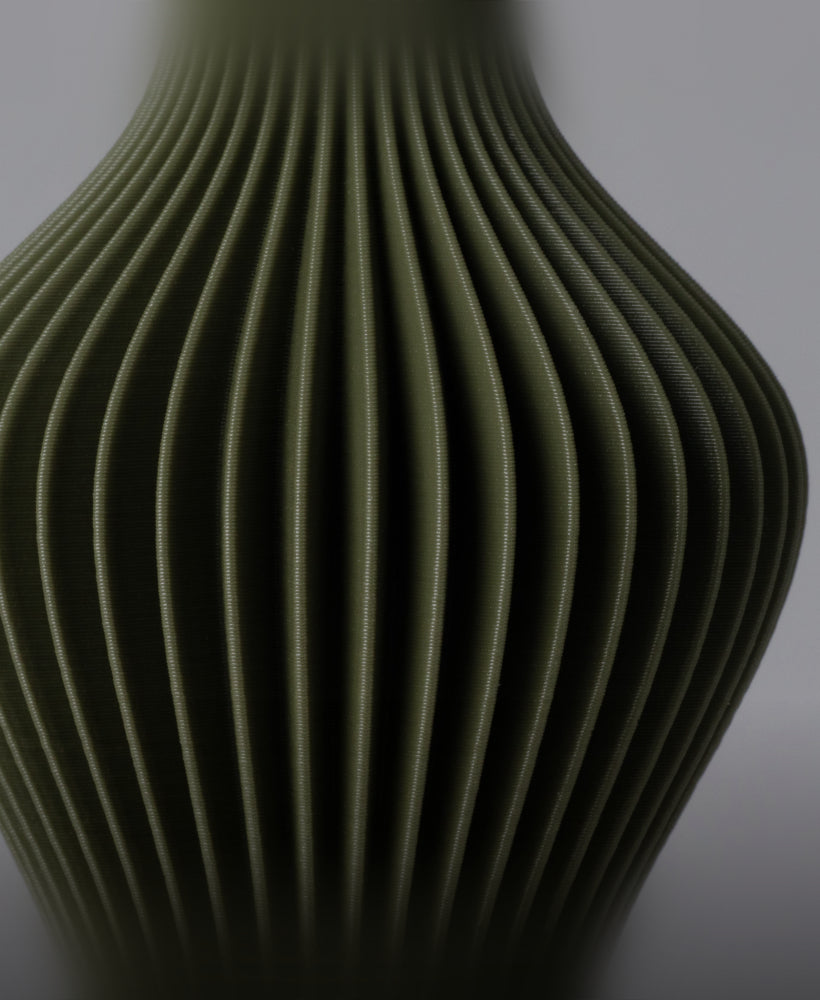 Flint - Ribbelige Minimalistische Vaas — sfeer (1531835_4)