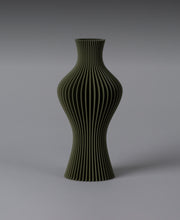 Flint - Gegroefde Sculpturale Moderne Vaas — sfeer (1531835_6)