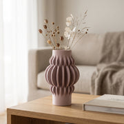 Vesper - Golvend Sculpturale Moderne Vaas — sfeer (bloesem)